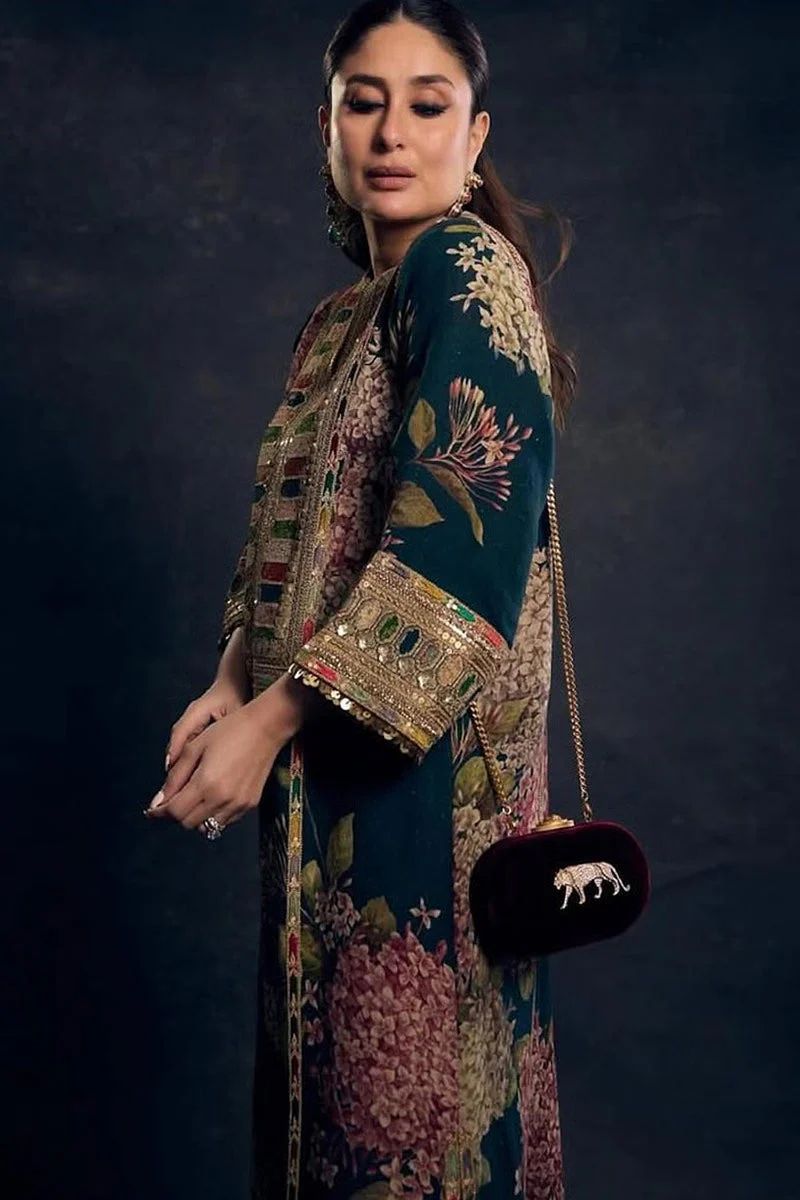 SABYASACHI SILK UNSTITCHED SUIT