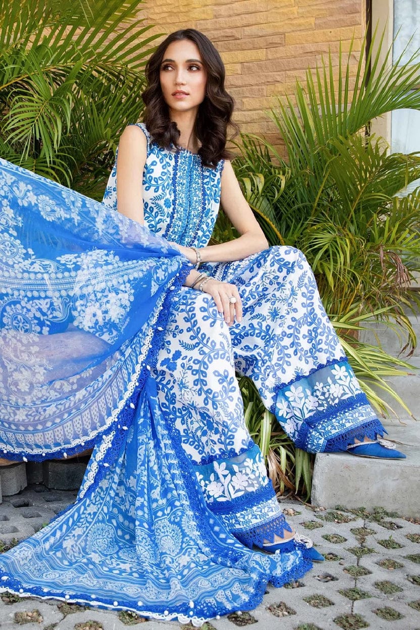 MARIA.B LAWN UNSTITCHED SUIT