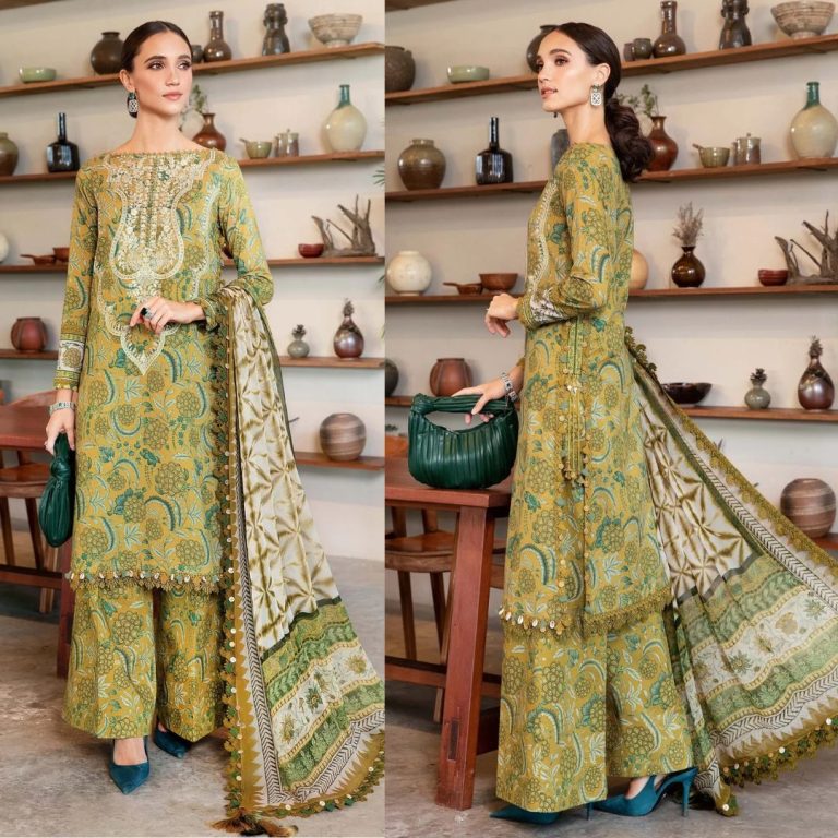 MARIA.B LAWN UNSTITCHED SUIT