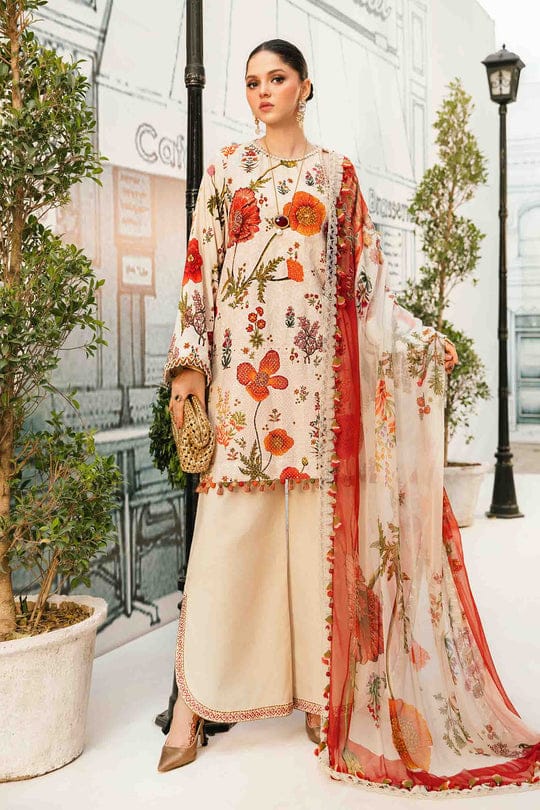MARIA.B LAWN UNSTITCHED SUIT