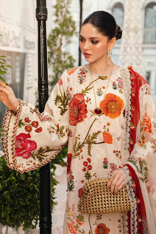 MARIA.B LAWN UNSTITCHED SUIT
