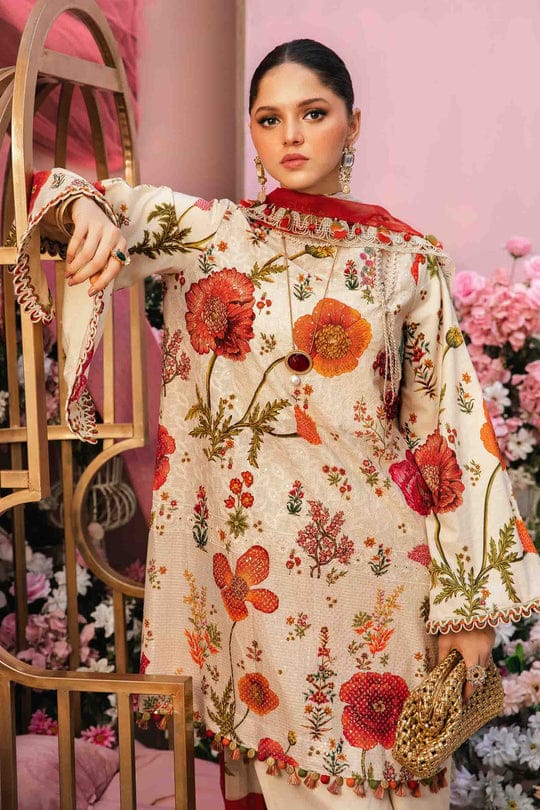 MARIA.B LAWN UNSTITCHED SUIT