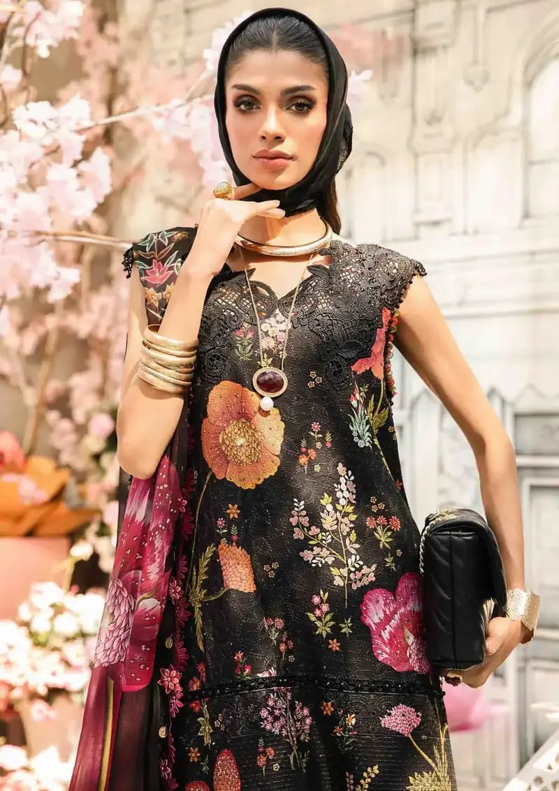 MARIA.B LAWN UNSTITCHED SUIT