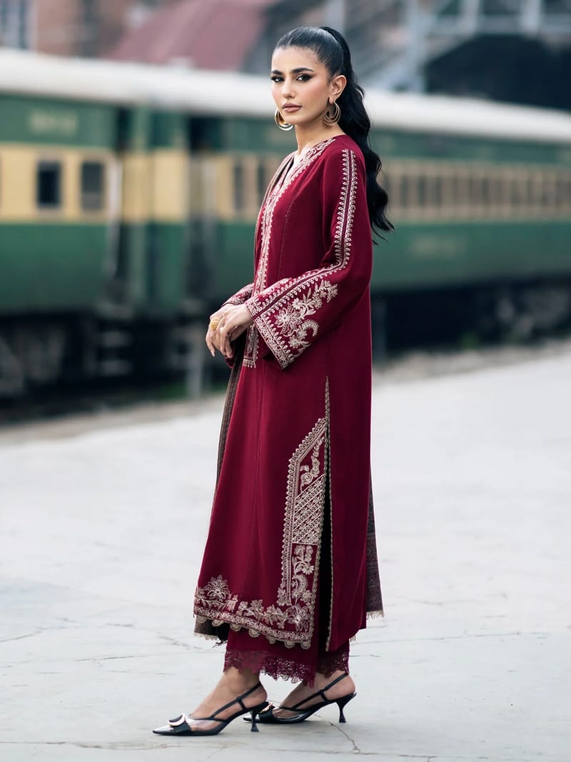ZARA SHAHJAHAN DHANAK UNSTITCHED SUIT