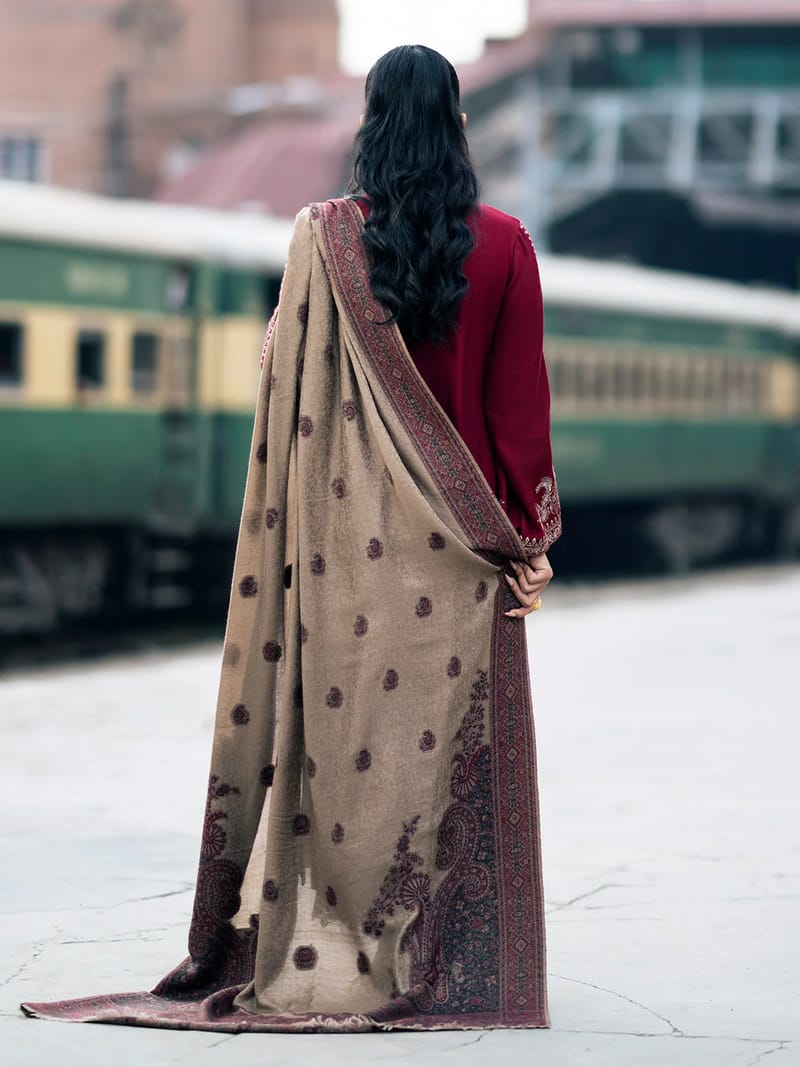 ZARA SHAHJAHAN DHANAK UNSTITCHED SUIT