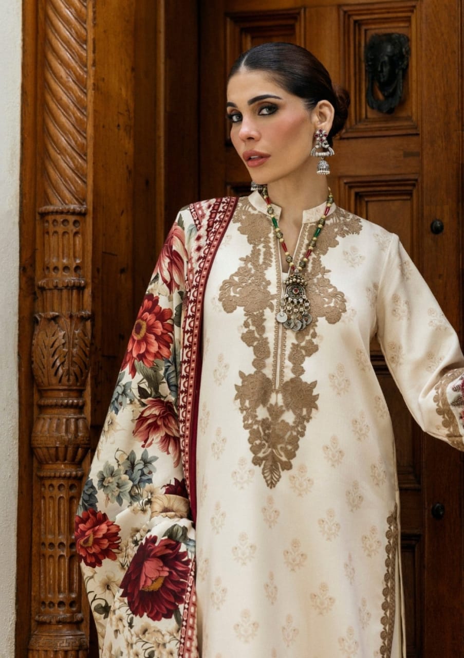 ZAINAB CHOTTANI LAWN UNSTITCHED SUIT