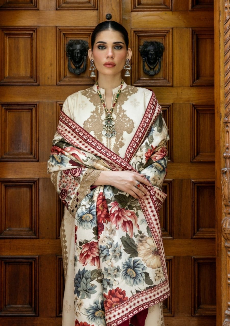 ZAINAB CHOTTANI LAWN UNSTITCHED SUIT