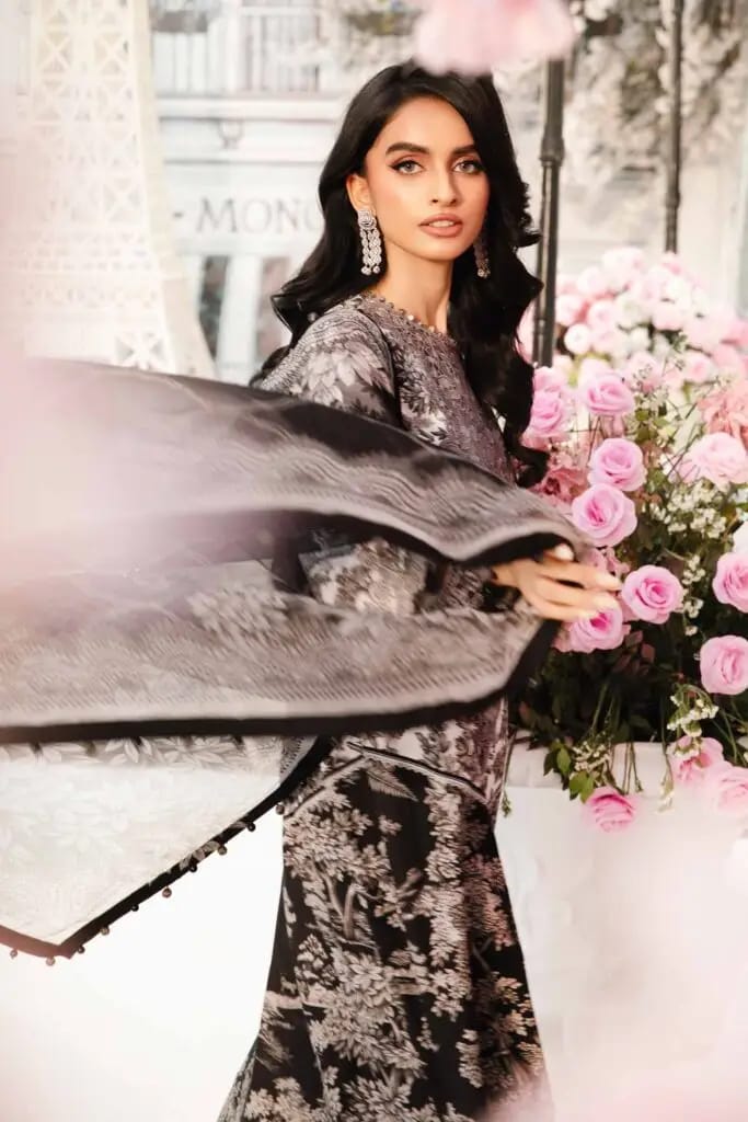 MARIA.B LAWN UNSTITCHED SUIT