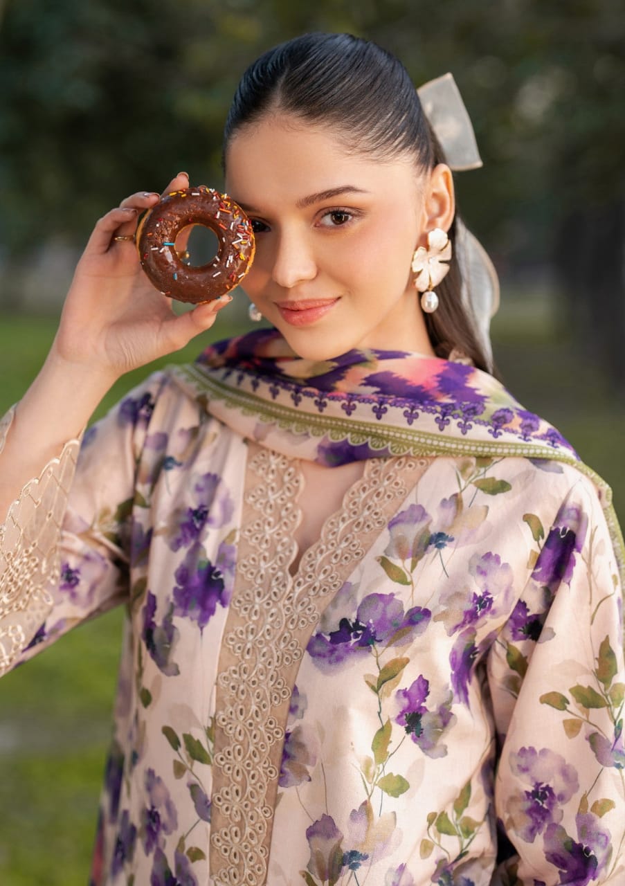 JAHAN LAWN UNSTITCHED SUIT