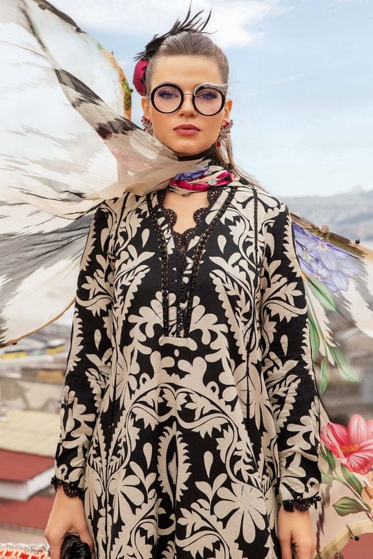 MARIA.B LAWN UNSTITCHED SUIT