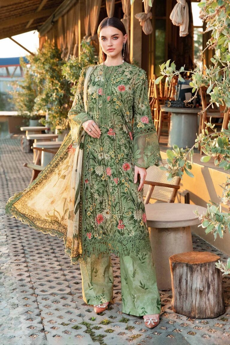 MARIA.B LAWN UNSTITCHED SUIT