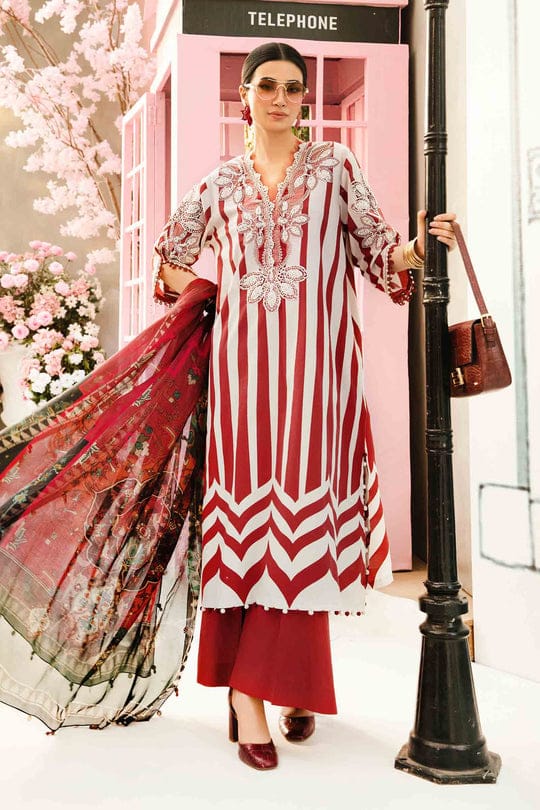 MARIA.B LAWN UNSTITCHED SUIT