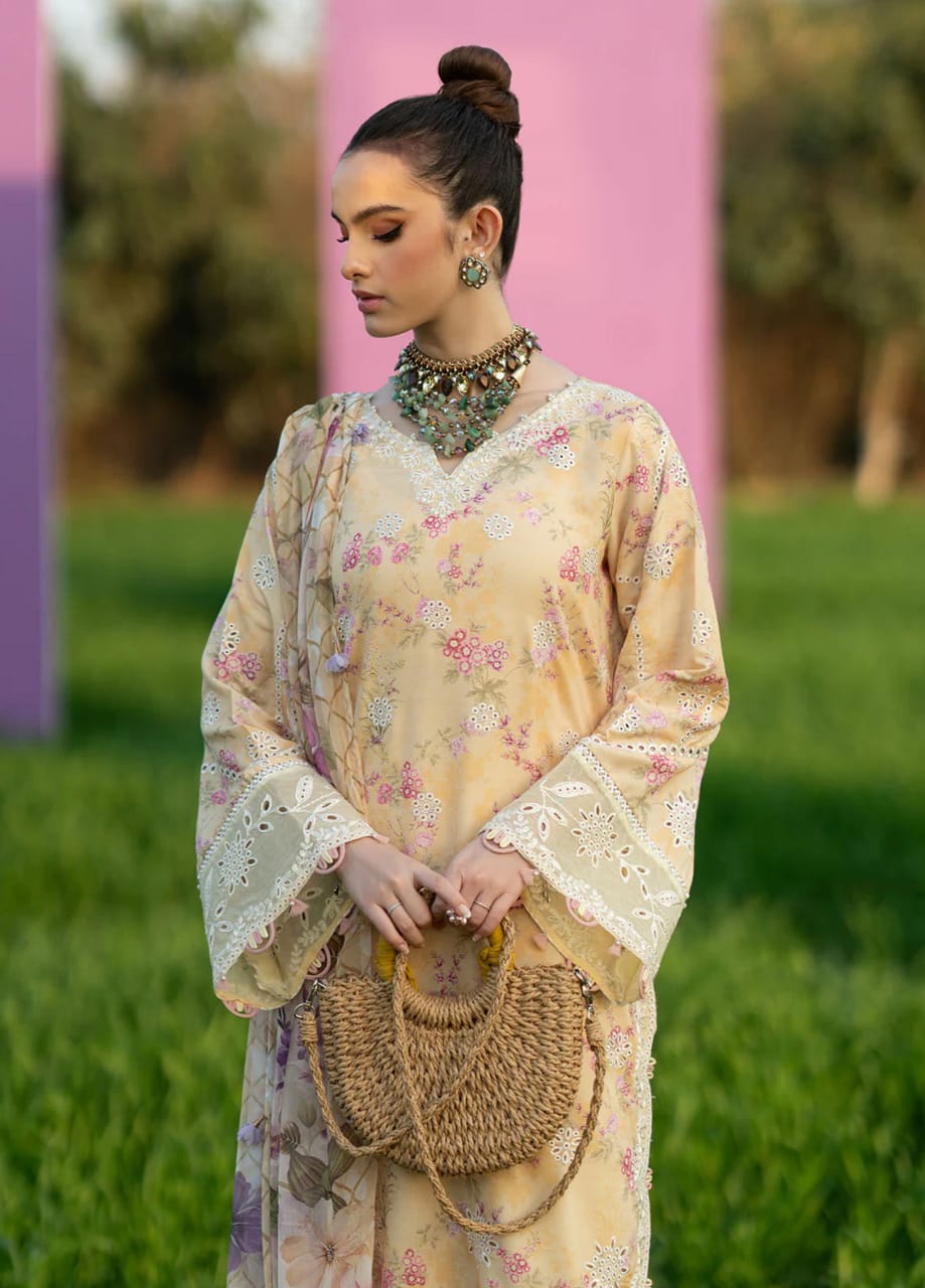 SARDINIA LAWN UNSTITCHED SUIT