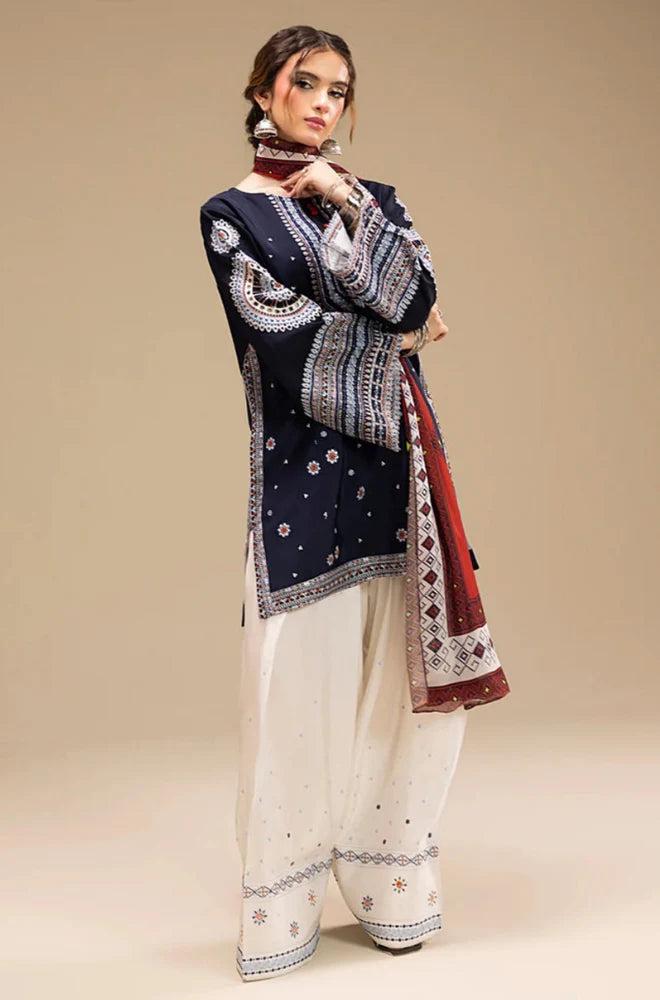 JAZMIN DHANAK UNSTITCHED SUIT