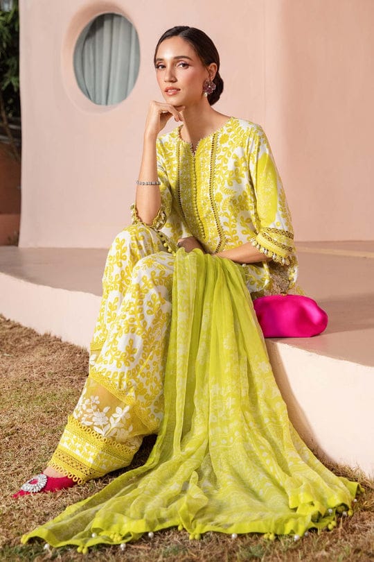 MARIA.B LAWN UNSTITCHED SUIT
