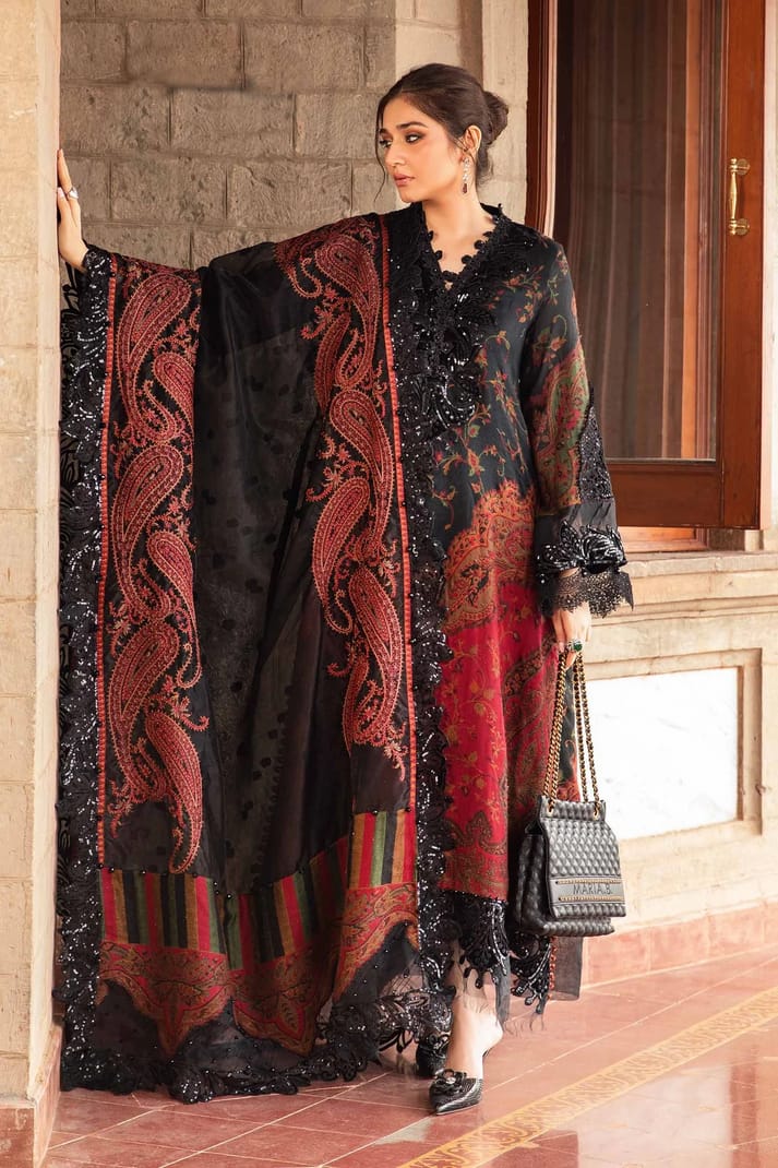 MARIA.B LAWN UNSTITCHED SUIT