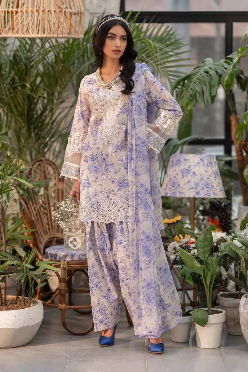 MARIA.B LAWN UNSTITCHED SUIT