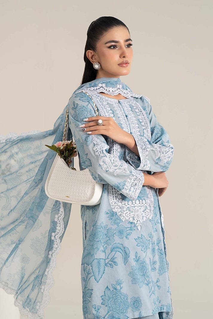 MARIA.B LAWN UNSTITCHED SUIT