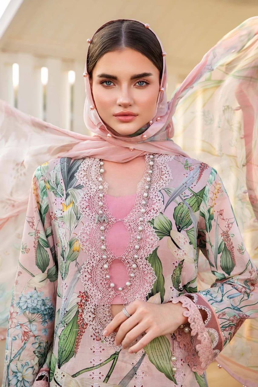 MARIA.B LAWN UNSTITCHED SUIT