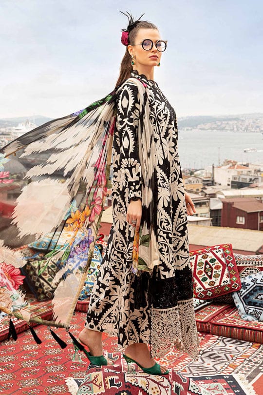 MARIA.B LAWN UNSTITCHED SUIT