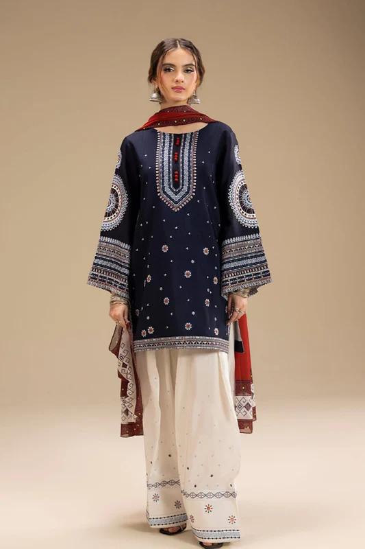 JAZMIN DHANAK UNSTITCHED SUIT