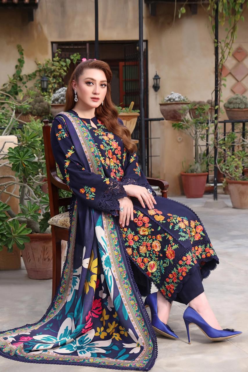 ANEELAS DHANAK UNSTITCHED SUIT