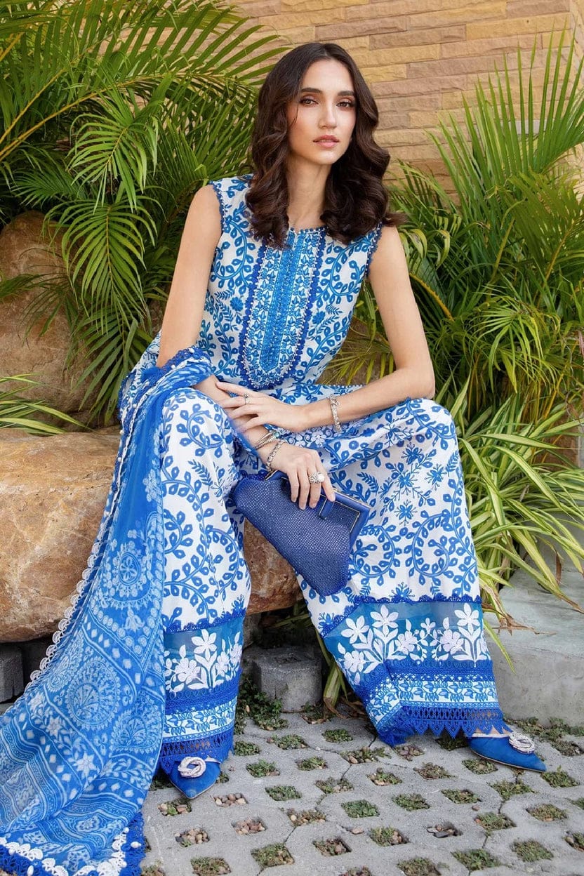 MARIA.B LAWN UNSTITCHED SUIT