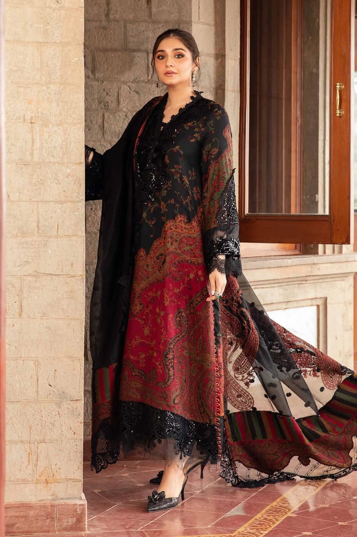 MARIA.B LAWN UNSTITCHED SUIT