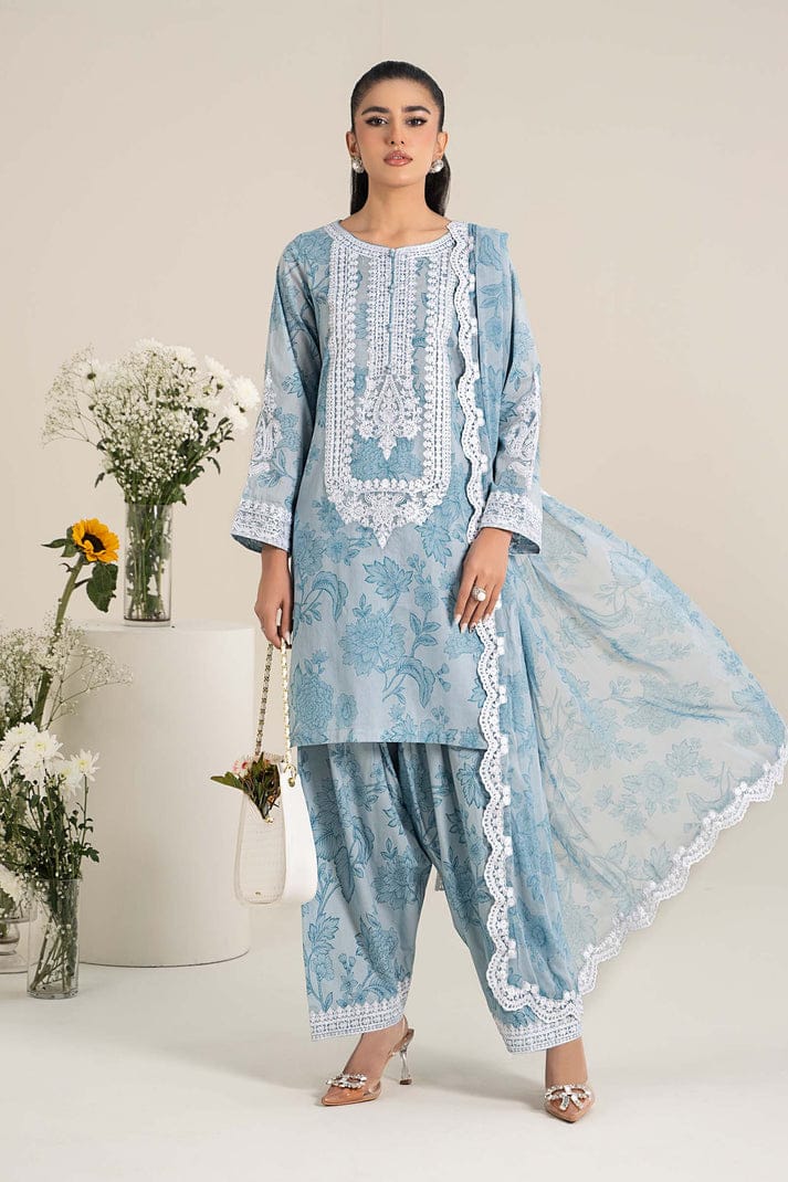MARIA.B LAWN UNSTITCHED SUIT