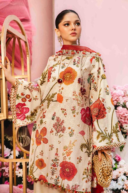 MARIA.B LAWN UNSTITCHED SUIT