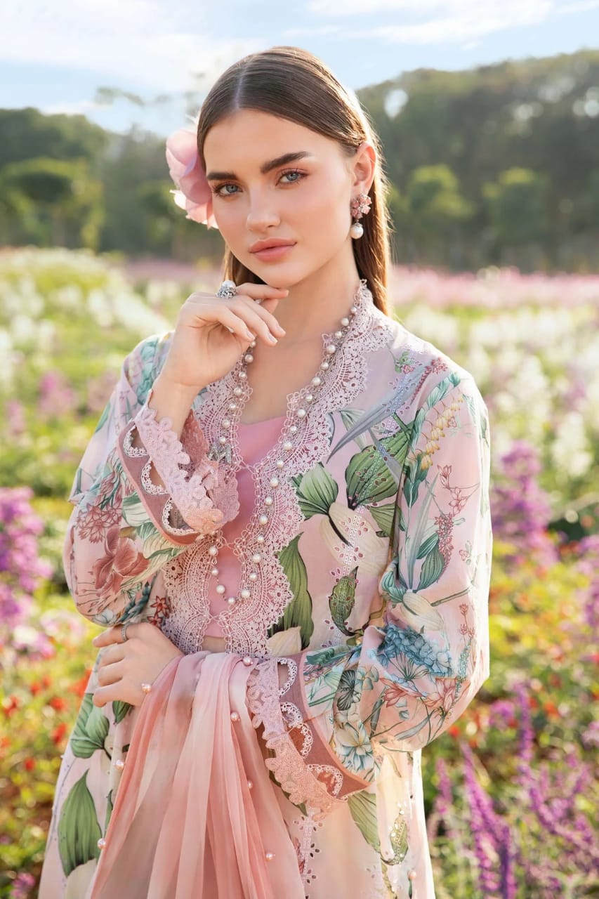 MARIA.B LAWN UNSTITCHED SUIT