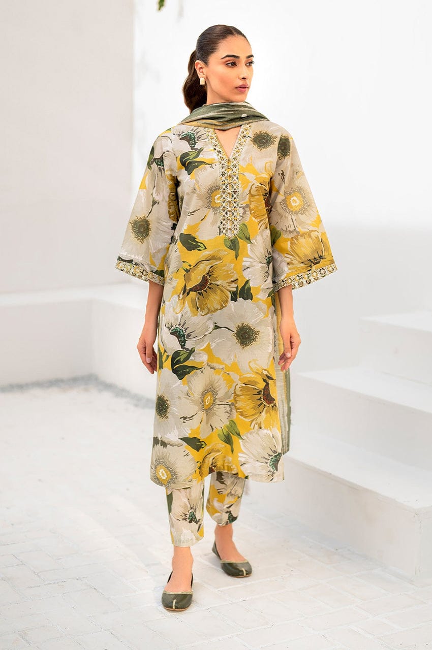 MARIA.B LAWN UNSTITCHED SUIT