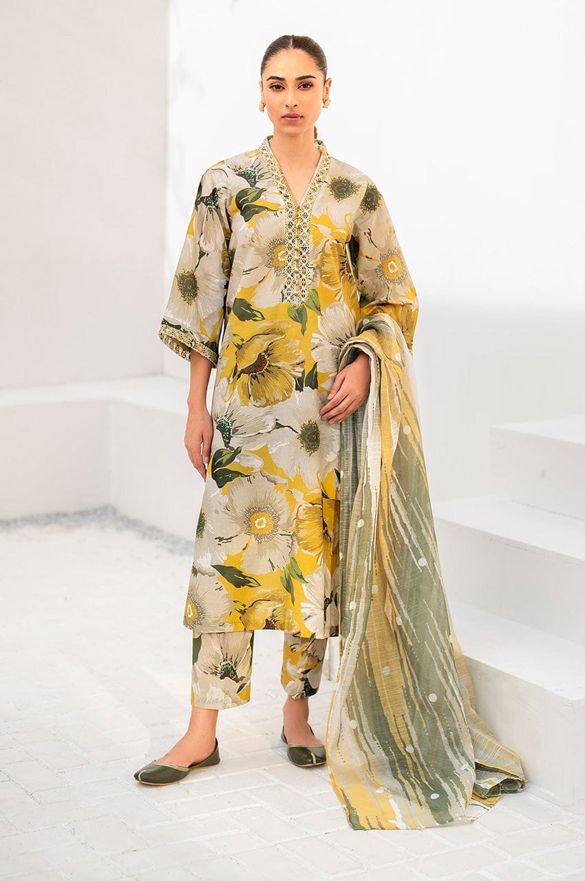 MARIA.B LAWN UNSTITCHED SUIT