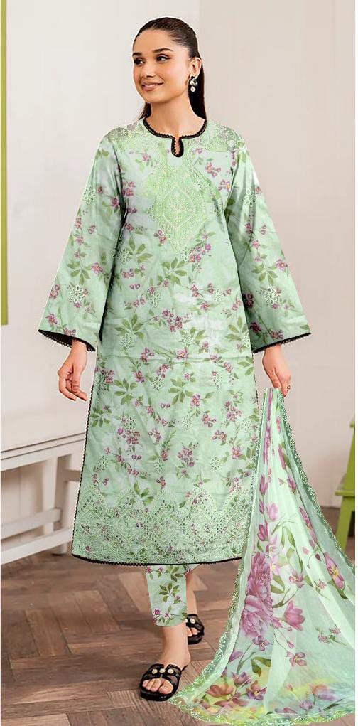 IZNIK LAWN UNSTITCHED SUIT