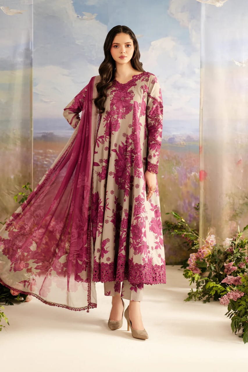 IZNIK LAWN UNSTITCHED SUIT