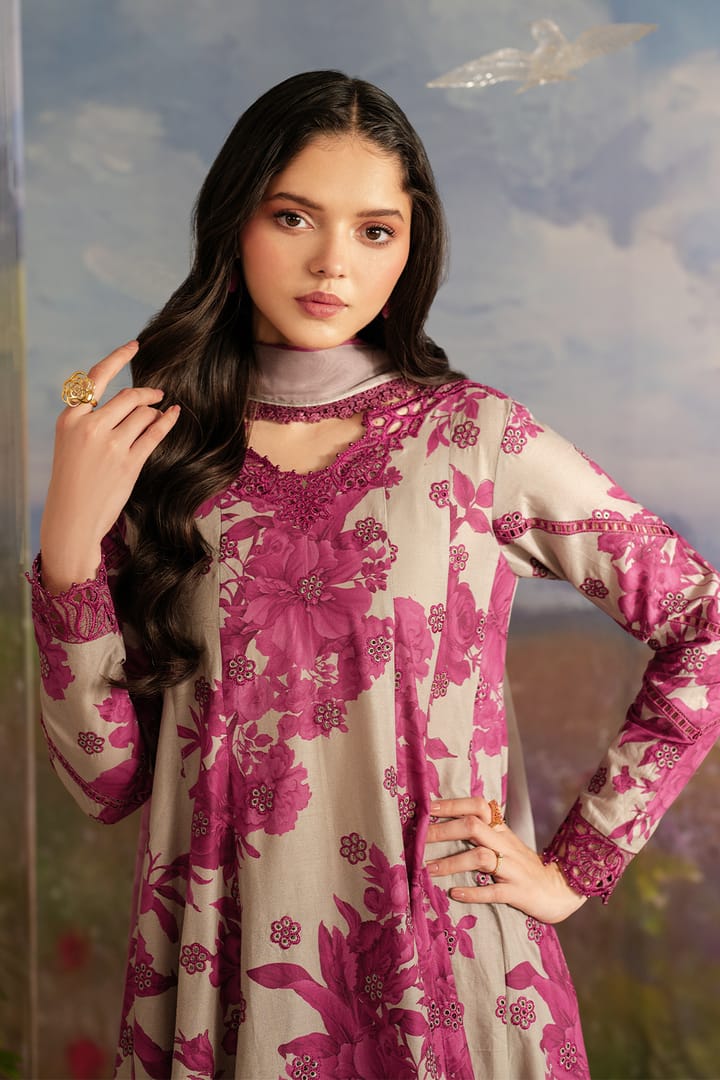 IZNIK LAWN UNSTITCHED SUIT
