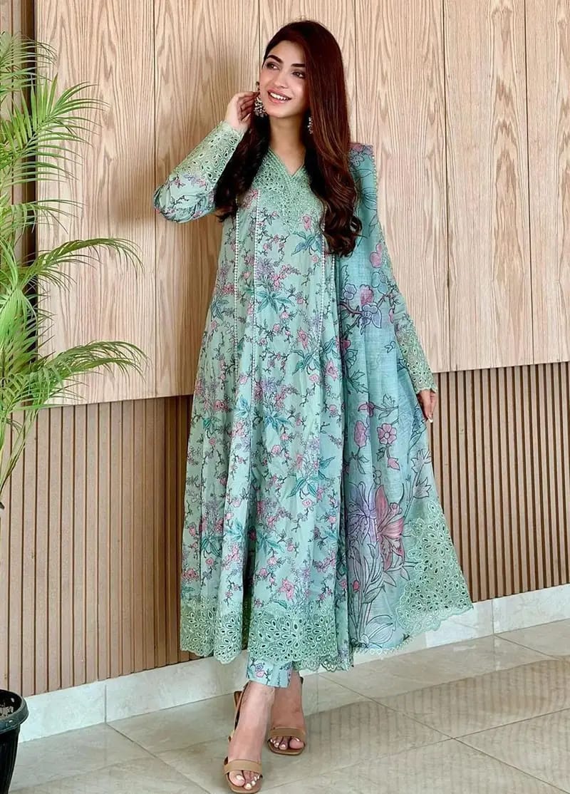 IZNIK LAWN UNSTITCHED SUIT