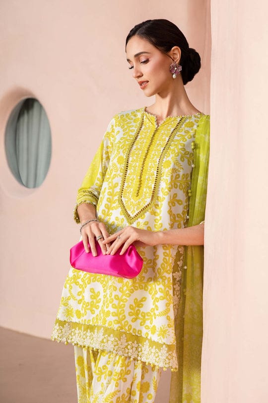 MARIA.B LAWN UNSTITCHED SUIT