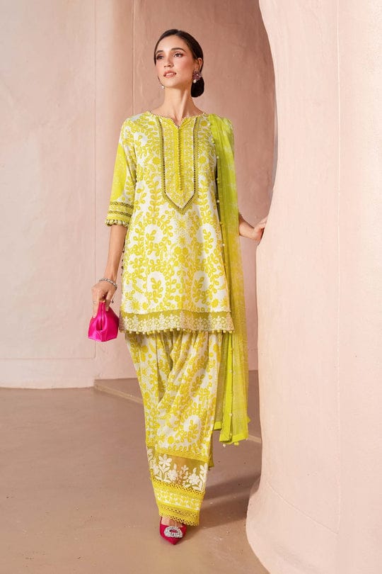 MARIA.B LAWN UNSTITCHED SUIT