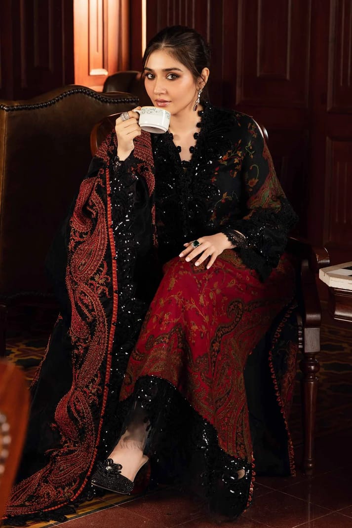 MARIA.B LAWN UNSTITCHED SUIT