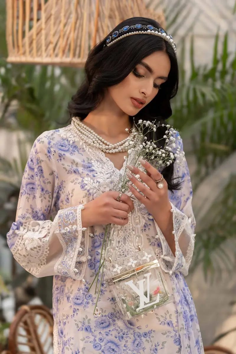 MARIA.B LAWN UNSTITCHED SUIT