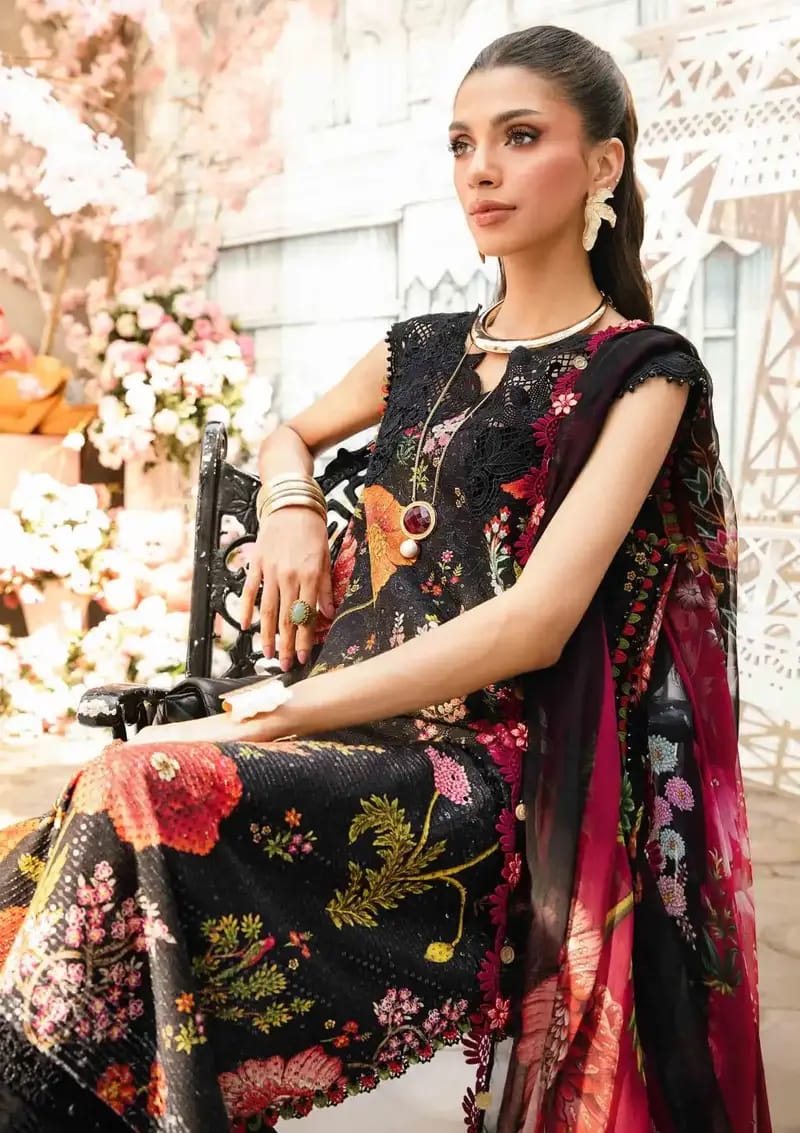MARIA.B LAWN UNSTITCHED SUIT