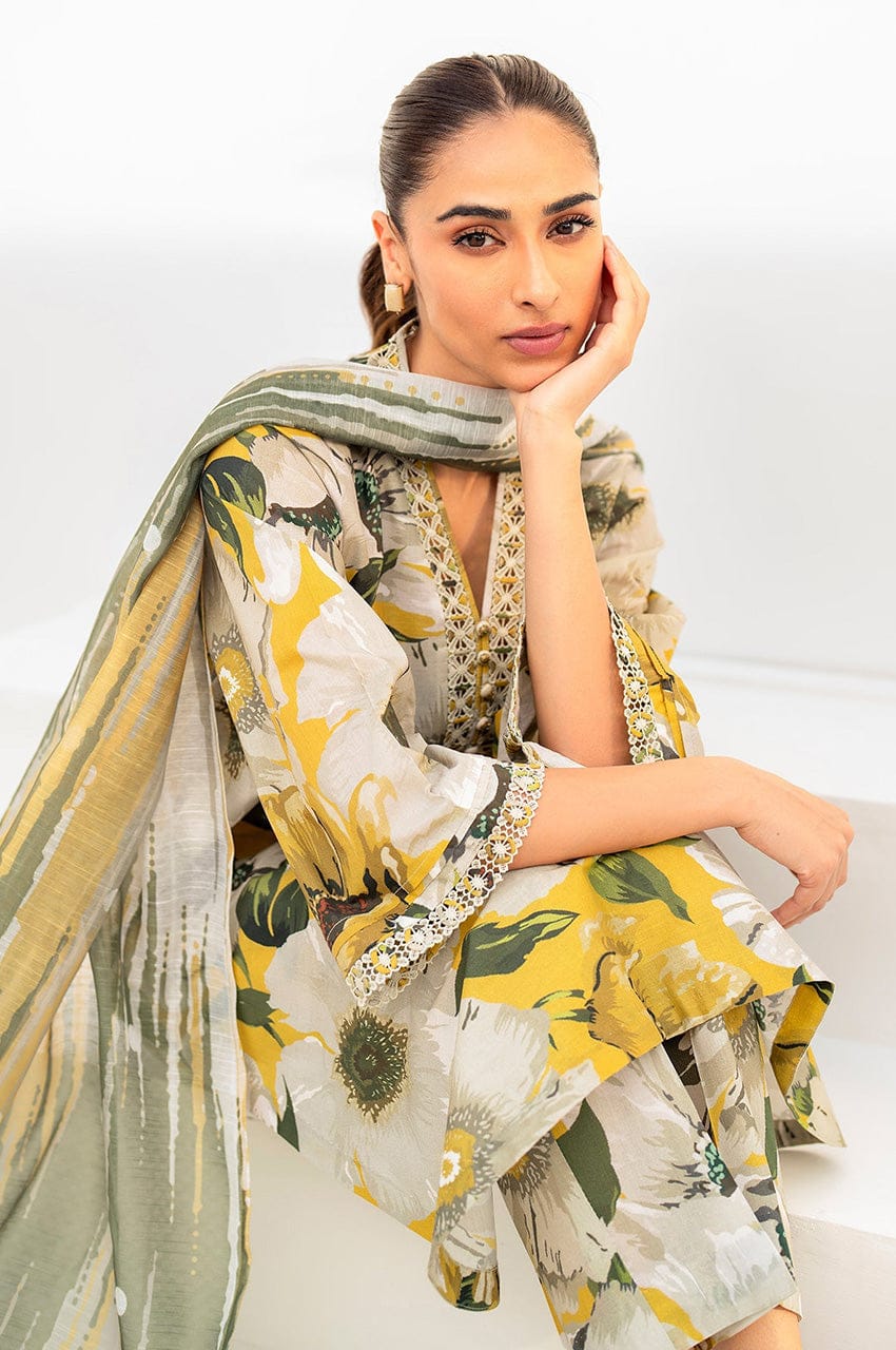 MARIA.B LAWN UNSTITCHED SUIT
