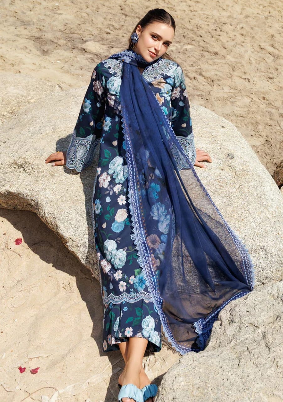 BAROQUE LAWN UNSTITCHED SUIT